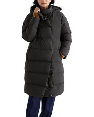 Seasalt Cornwall Shore Explorer Waterproof Puffer Coat - Black