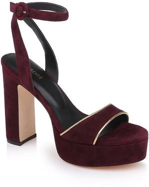 L'Agence Essie Platform Sandals - Purple