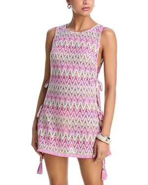 Ramy Brook Kimber Dress Swim Cover-Up - Purple