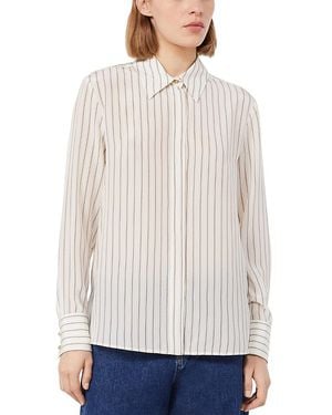 Max Mara Mstflirt Silk Shirt - White