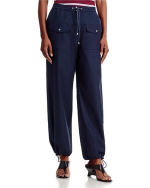 3.1 Phillip Lim Drawstring Waist Toggle Cuff Pants - Blue