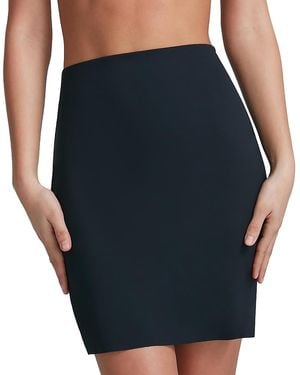 Commando Half Slip With Control Shorts - Blue