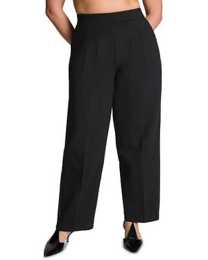 Spanx Ponte Pleated Pants - Black