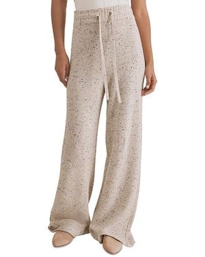 Splendid Haven Tweedy Sweater Pants - Natural