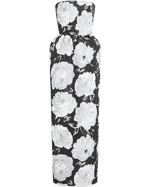 Patou Bustier Long Dress - White
