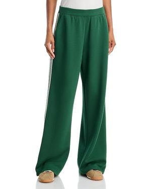 Aqua Side Striped Pants - Green