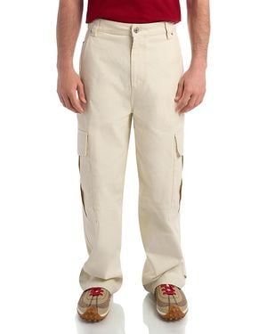 Ami Paris Cargo Baggy Pants - Natural