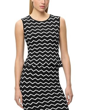 Hervé Léger The Giana Sleeveless Top - Black