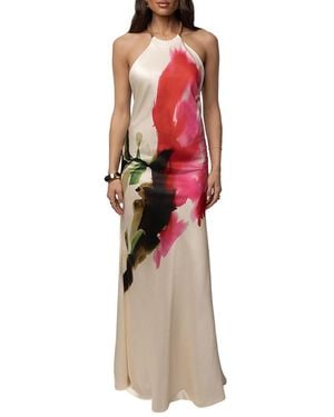 JLUXLABEL Print Audrey Maxi Dress - Red