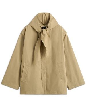 TOTEME Technical Scarf Jacket - Natural