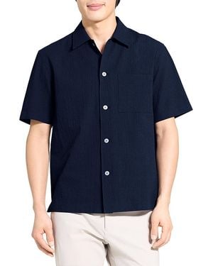 Theory Mini Texture Shirt - Blue