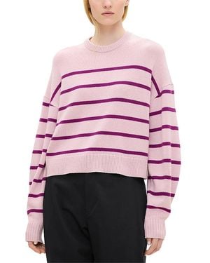 Theory Cashmere Crewneck Sweater - Pink