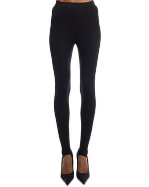 Wardrobe NYC Closet. Nyc Opaque Stirrup Leggings - Blue