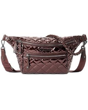 MZ Wallace Small Crosby Sling Bag - Brown