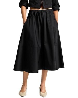 Vince Utility Pocket Full Skirt - Black