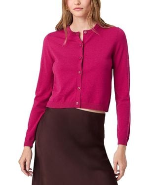 French Connection Cosysoft Fitted Cardigan - Red