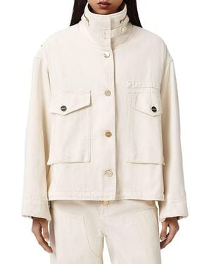 AllSaints Clay Denim Jacket - Natural