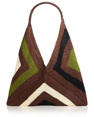 A.L.C. A. L.C. Sid Crochet Hobo Bag - Black