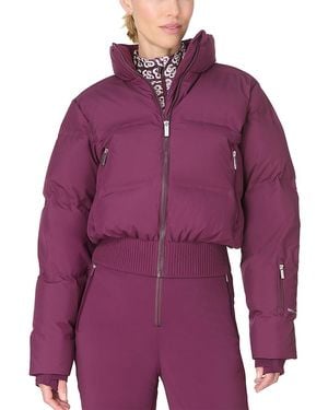 Sweaty Betty Cropped Waterproof Ski Jacket - Purple