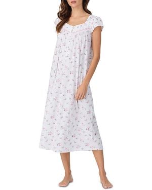Eileen West Cap Sleeve Ballet Gown - White