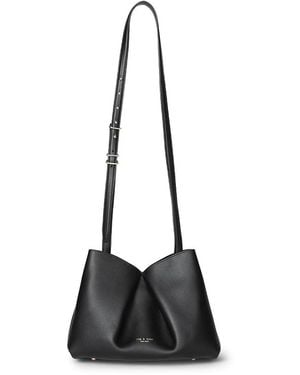 Rag & Bone Bloom Medium Leather Crossbody - Black