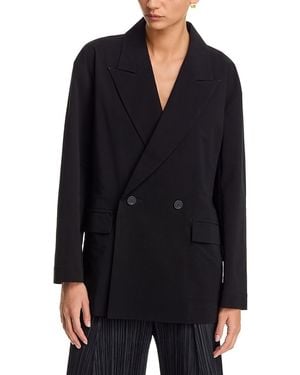 Issey Miyake Pleats Please Looped Jacket - Black
