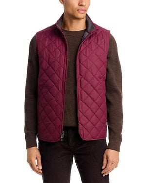 Peter Millar Essex Quilted Vest - Red