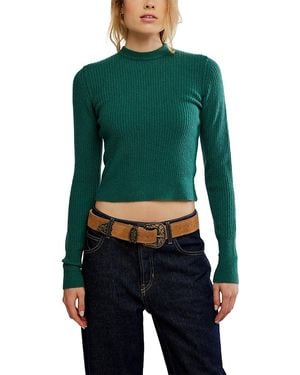 Free People Even After Crewneck Sweater - Green