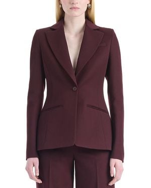 Altuzarra Acacia Wool Jacket - Purple