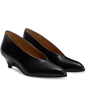 Jil Sander Arc Pumps - Black