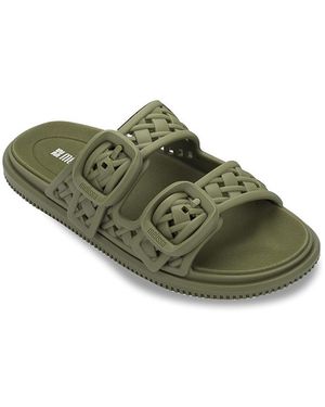 Melissa Possession Slip Slides - Green