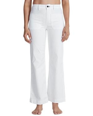 ASKK NY Wide Leg Pants - White