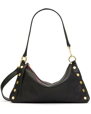 Hammitt Kyle Medium Leather Shoulder Bag - Black