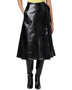 Toccin Beatrice Wrap Skirt - Black