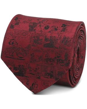 Cufflinks Inc. Mickey Mouse Silk Tie - Red