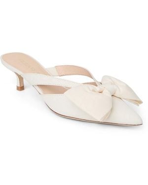 Jack Rogers Cynthia Bow Mule Sandals - White