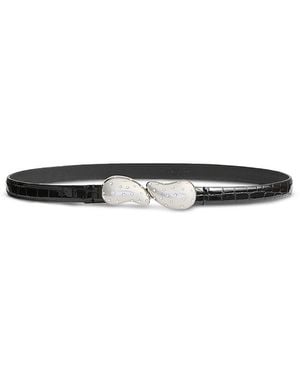 Altuzarra Bean Skinny Belt - White