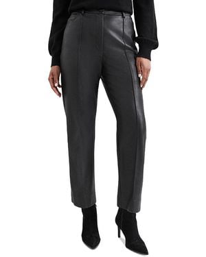 Phase Eight Kenzie Faux Leather Pants - Black