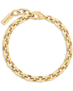 Saint Laurent Peaked Chain Bracelet - Metallic