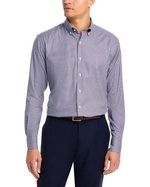 Peter Millar Liam Crown Soft Twill Classic Fit Sport Shirt - Blue