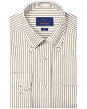 white christmas dresses David Donahue Check Dress Shirt Slim Fit main image 1