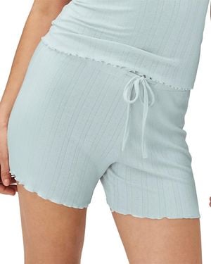 KNIX Pointelle Shorts - Blue