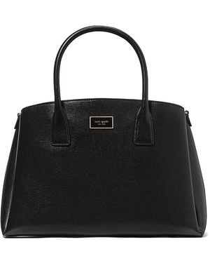 Kate Spade Serena Saffiano Leather Satchel - Black