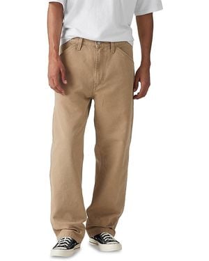 Levi's 568 Loose Straight Fit Carpenter Pants - Natural