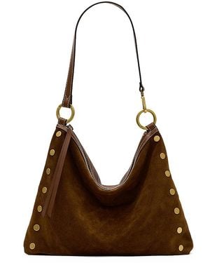 Hammitt Kyle Large Suede Shoulder Bag - Brown