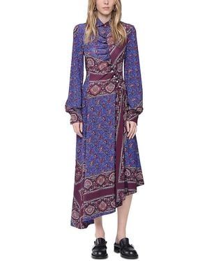Rabanne Long Dress - Purple