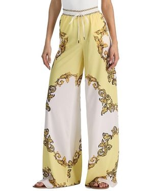 Alice + Olivia Ojai Wide Leg Pants - Yellow