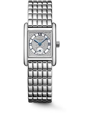 Longines Mini Dolce Vita Watch, 21.5Mm X 29Mm - White