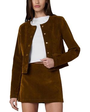 Joe's Jeans The Lady Like Flocked Jacket - Brown