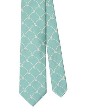 Robert Talbott Net Rope Best Of Class Necktie - Blue